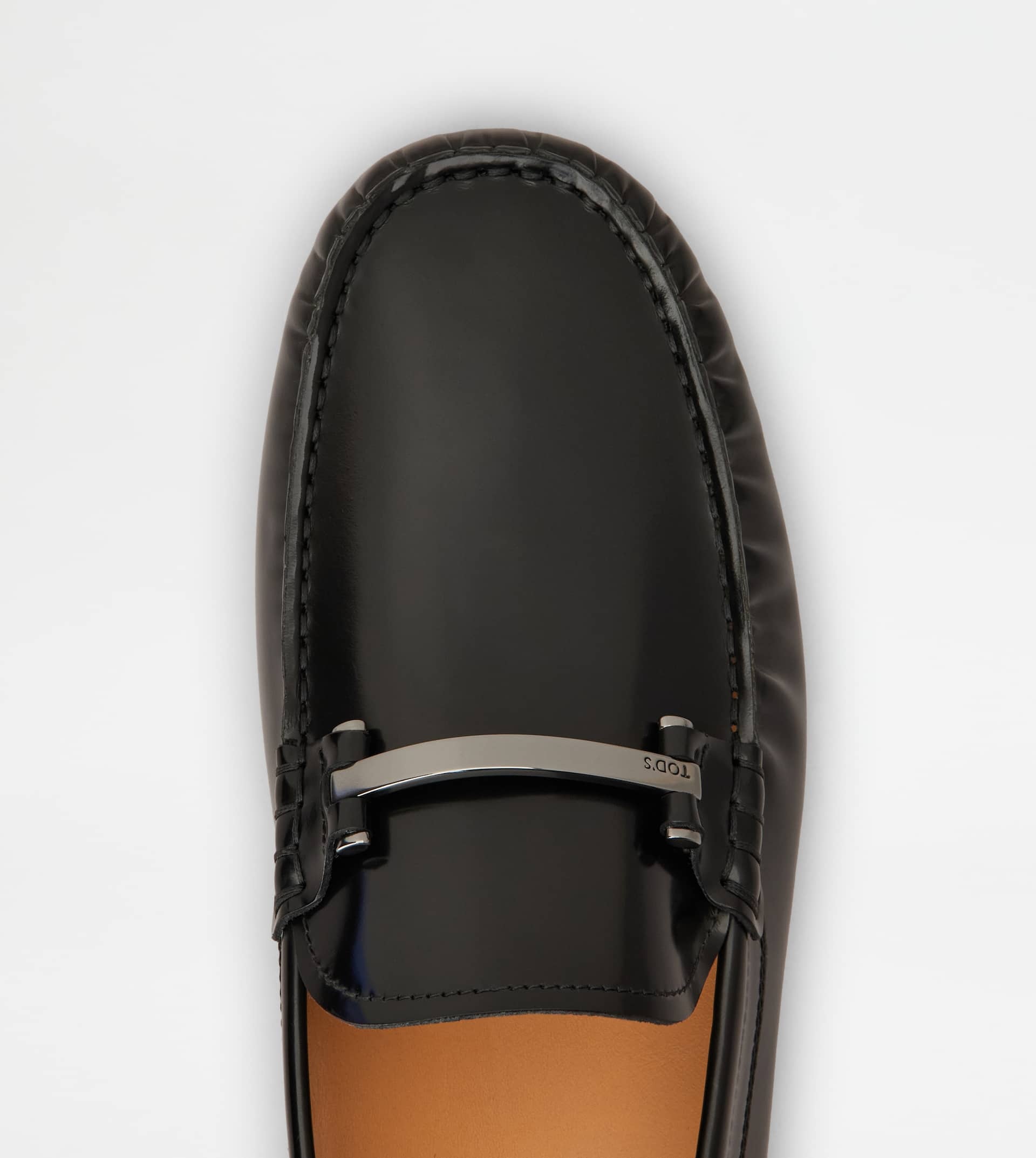 CITY GOMMINO DRIVING SHOES IN LEATHER - BLACK - 5