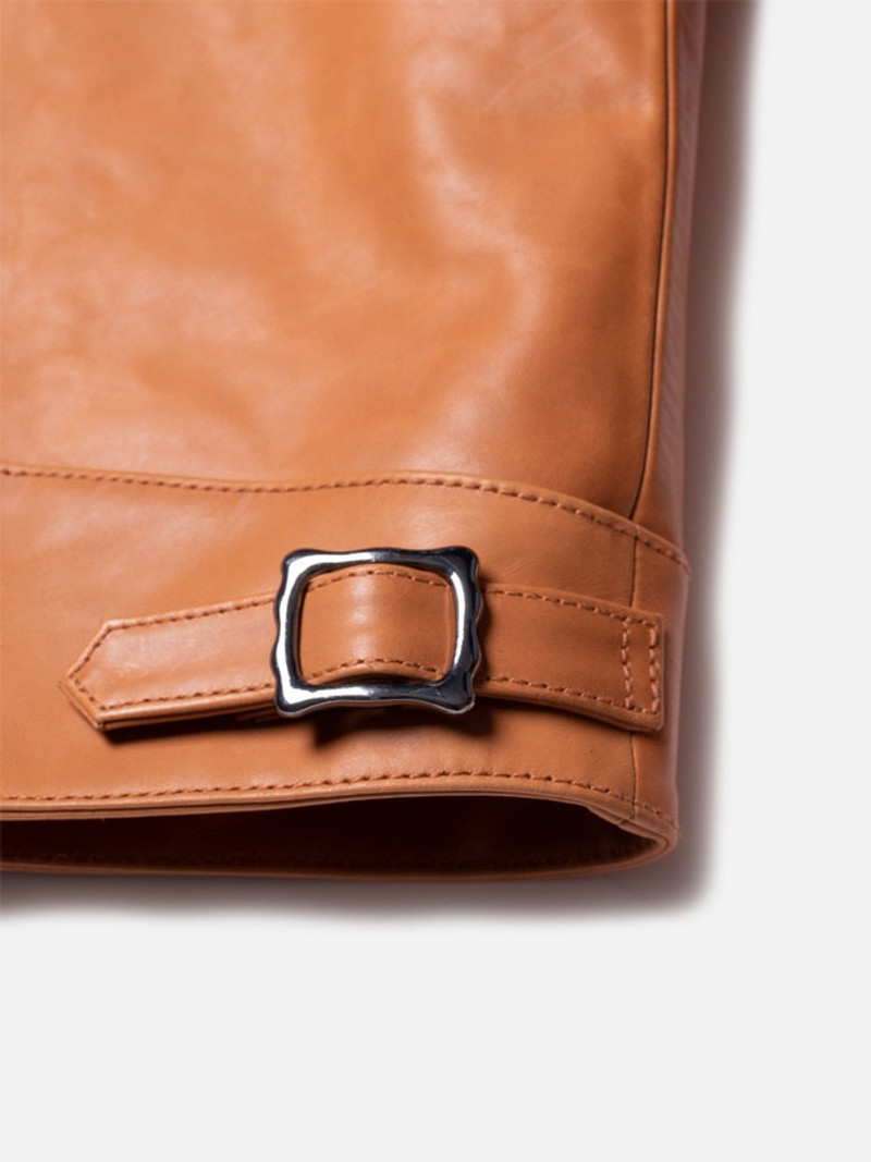 Eddy Nappa Leather Jacket Cognac 7