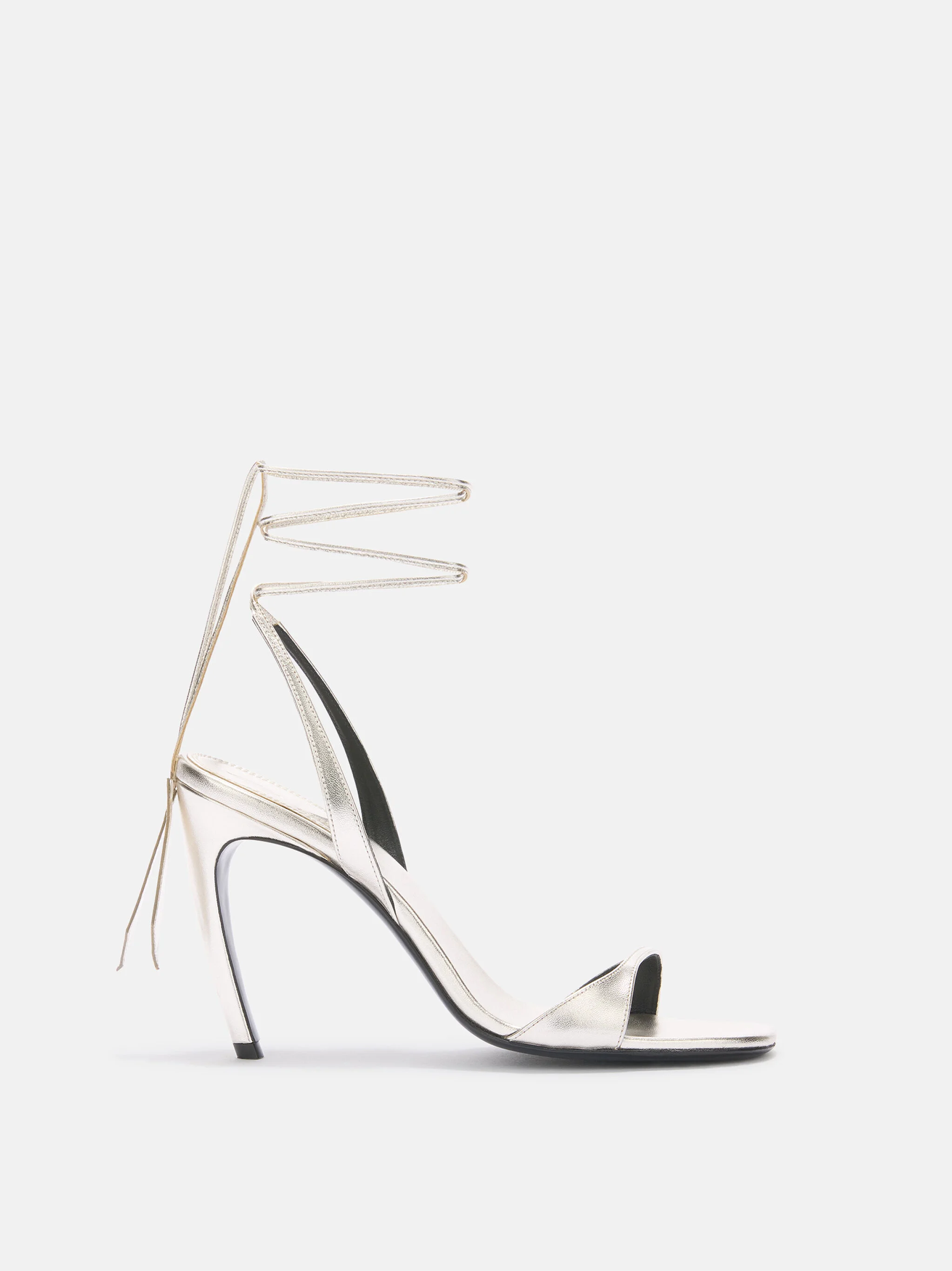 ''ORA'' SILVER SANDAL - 1