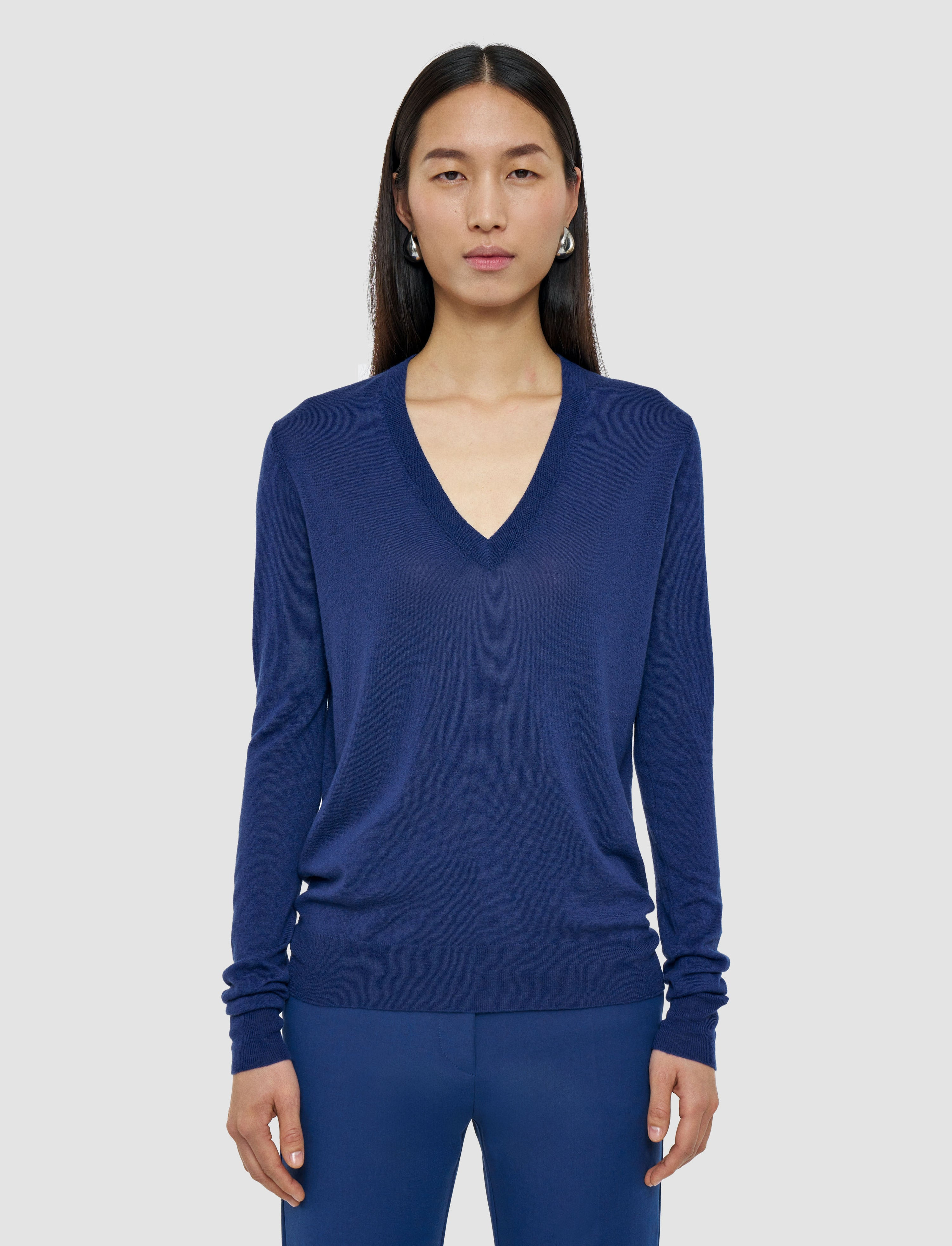 Cashair V Neck Jumper - 3