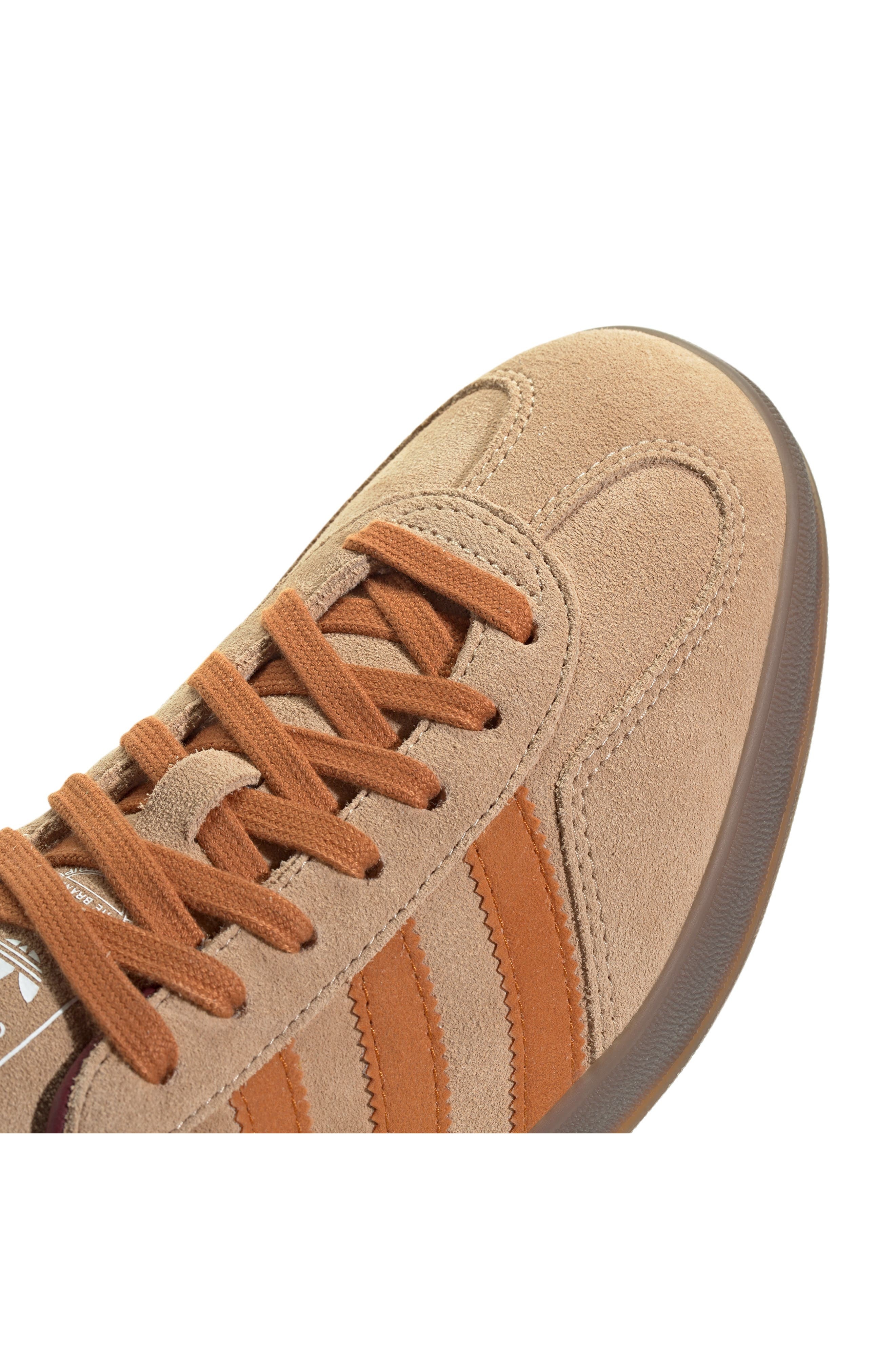 adidas Gazelle Indoor Sneaker in Sandstone/ochre/shadow Red at Nordstrom - 9