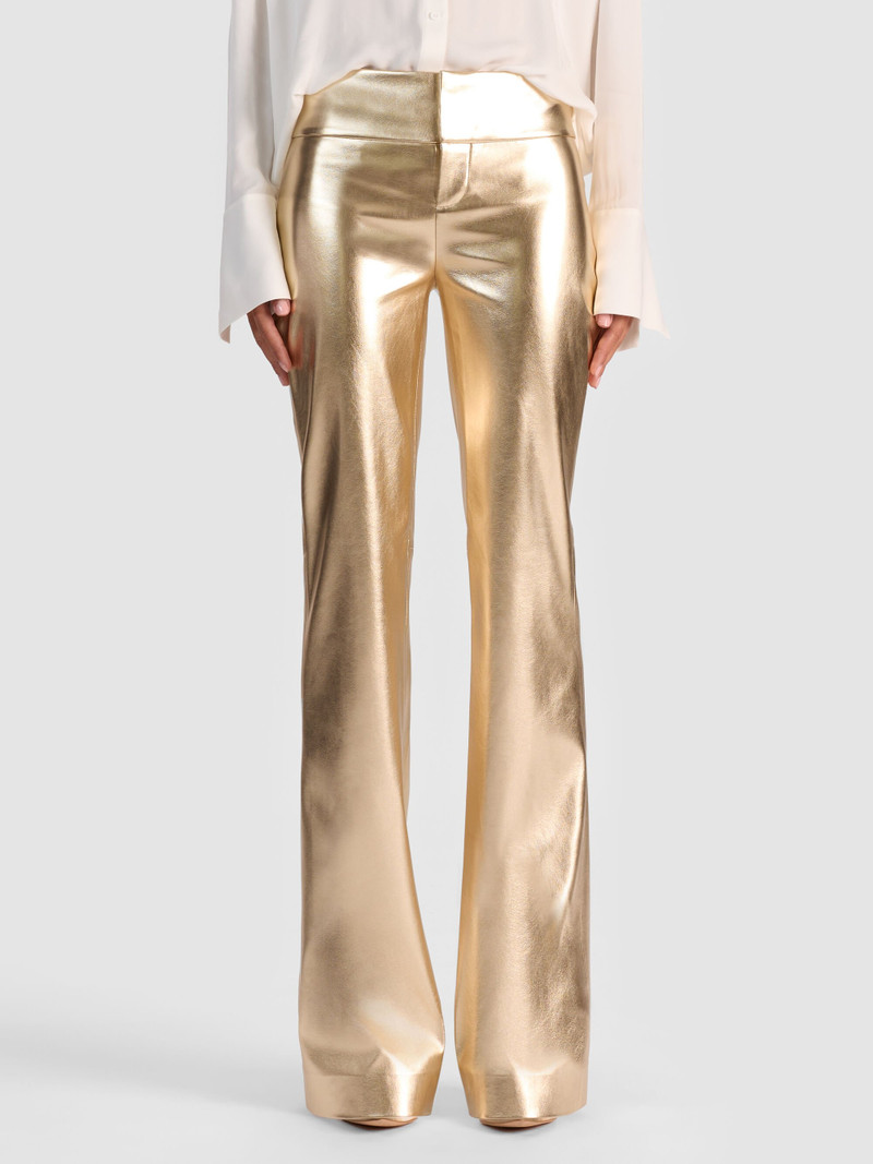 OLIVIA VEGAN BOOTCUT PANT 2