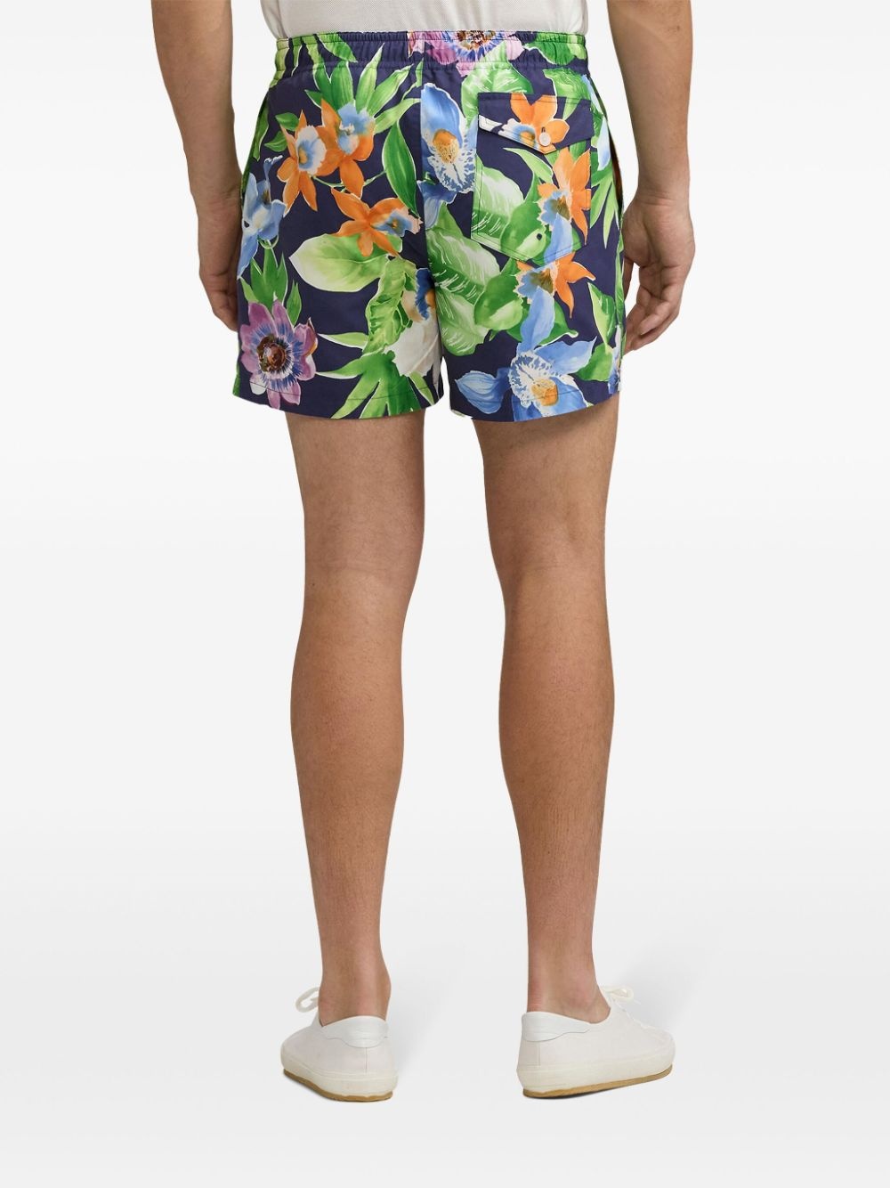 floral-print swim shorts - 5