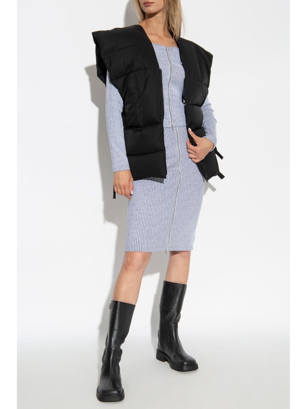 logo-patch vest - 2