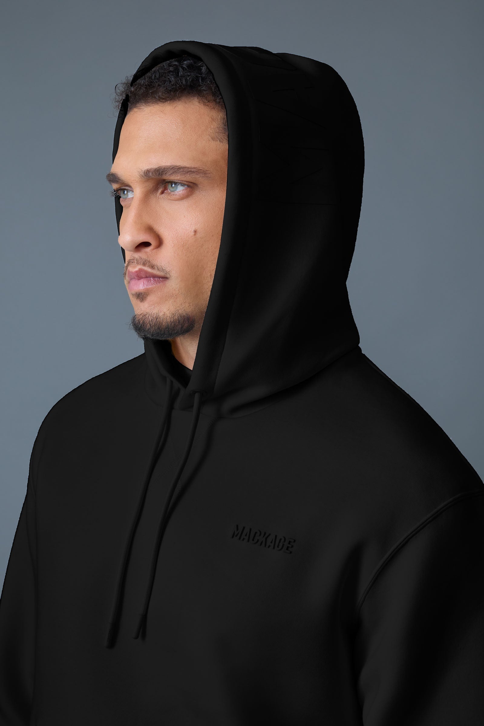 KOLTON Double-Face Jersey Logo Hoodie - 5