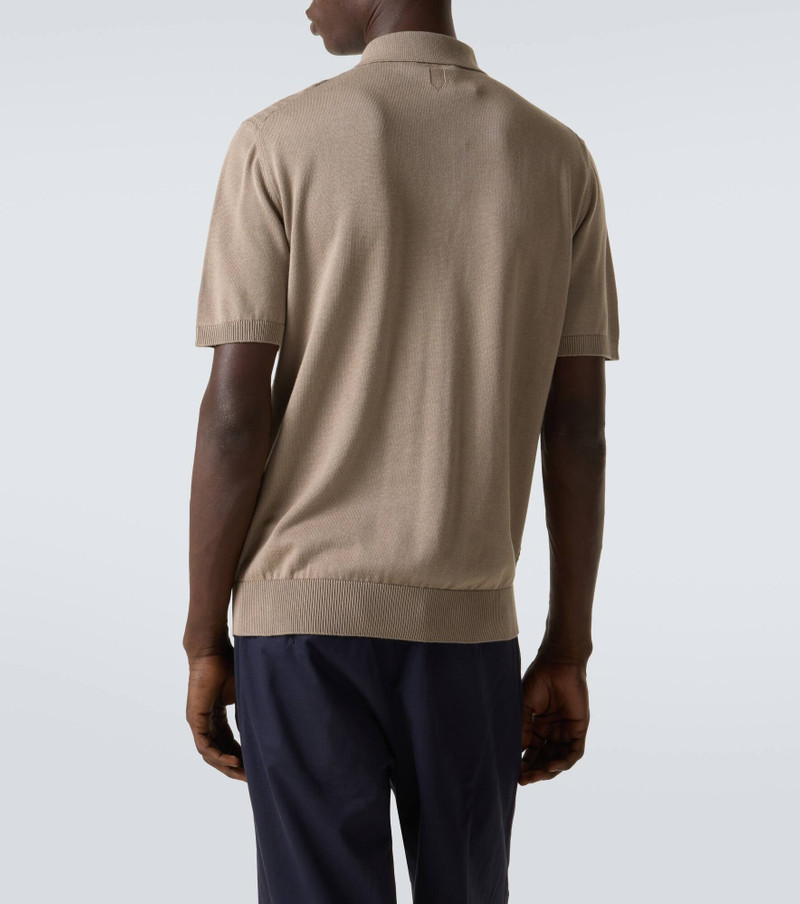 Cotton-blend polo shirt 4