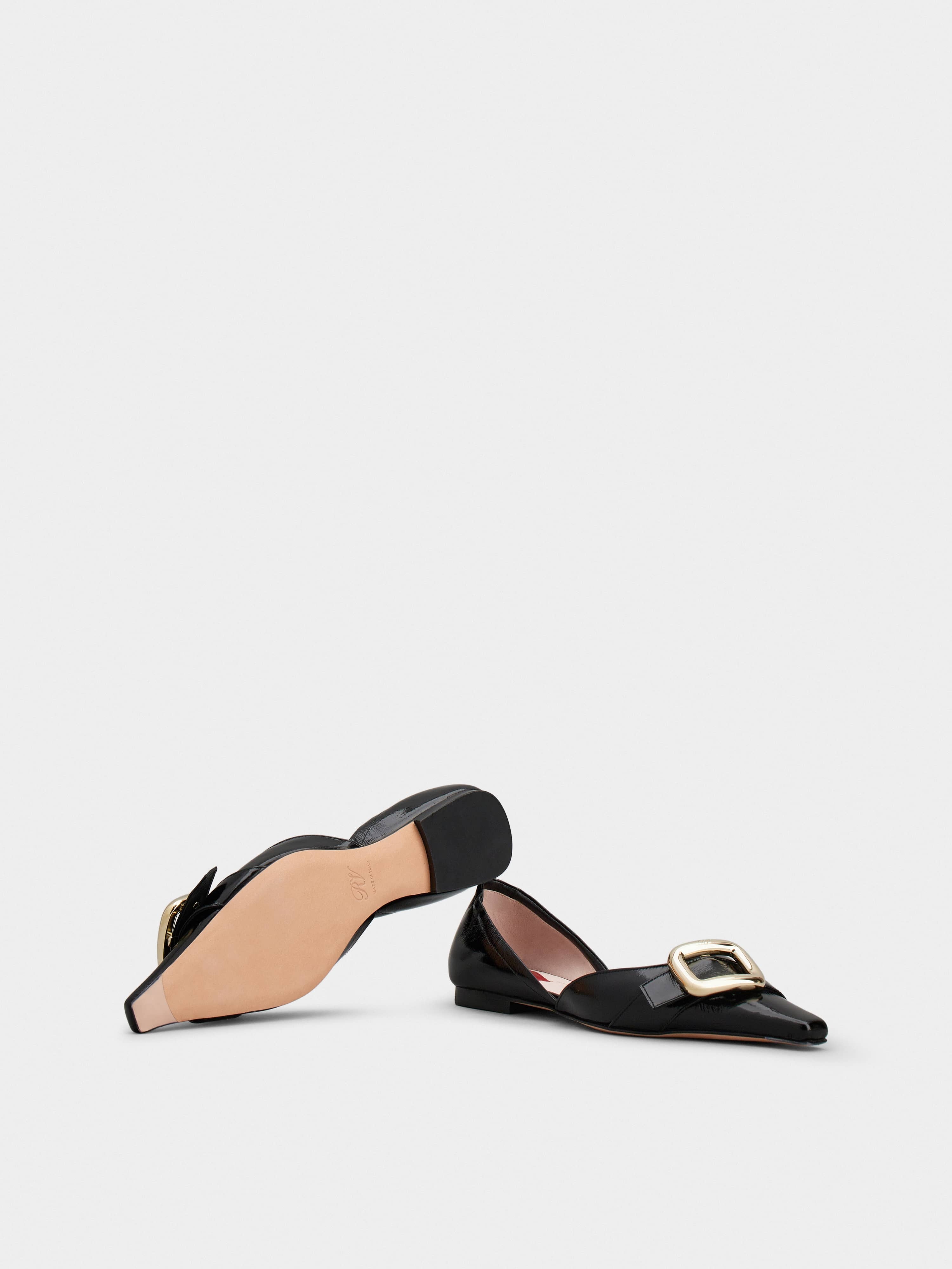 Viv' Canard D'Orsay Ballerinas in leather - 6