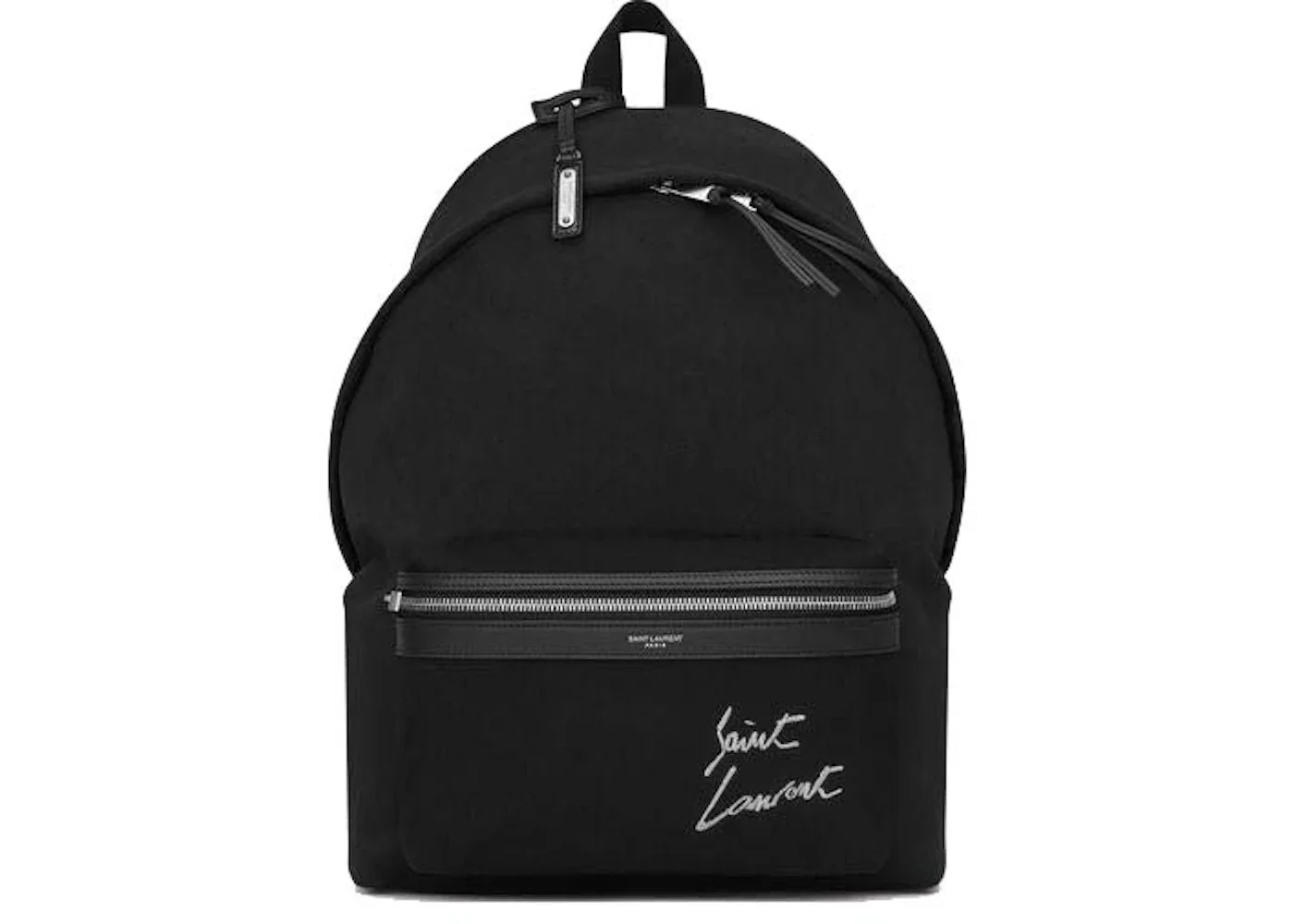 Saint Laurent City Backpack Black/White - 1
