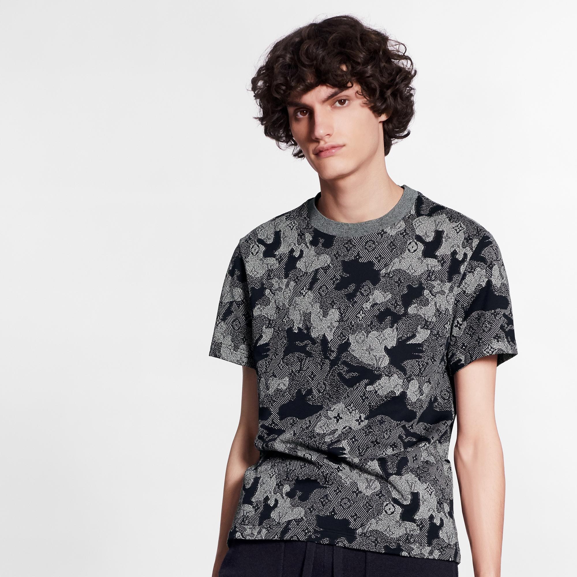 LV Camo Jacquard T-Shirt - 4