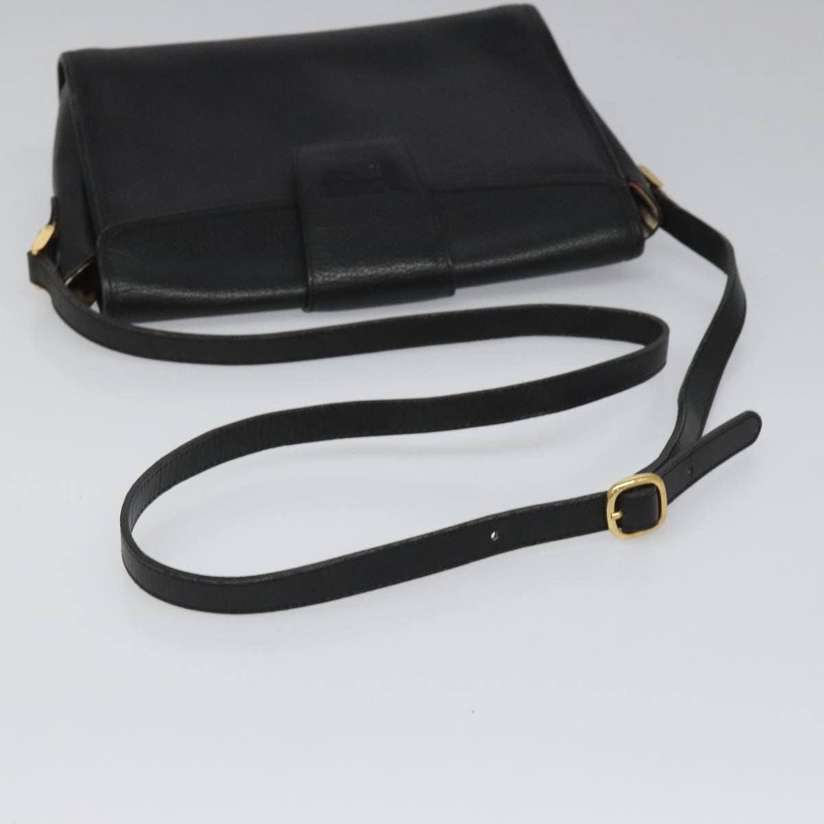 Burberry Shoulder Bag Leather Black - 7