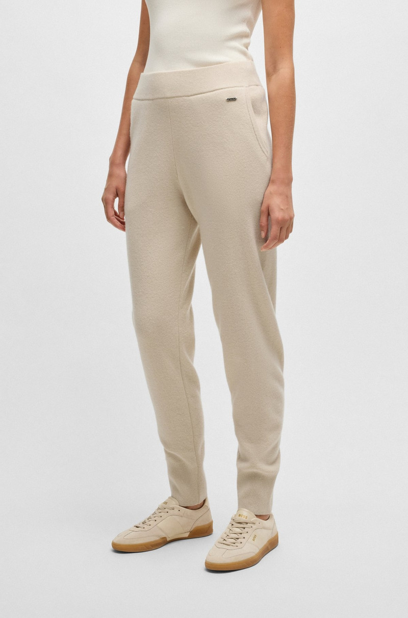 KNITTED TROUSERS IN WOOL AND CASHMERE 2