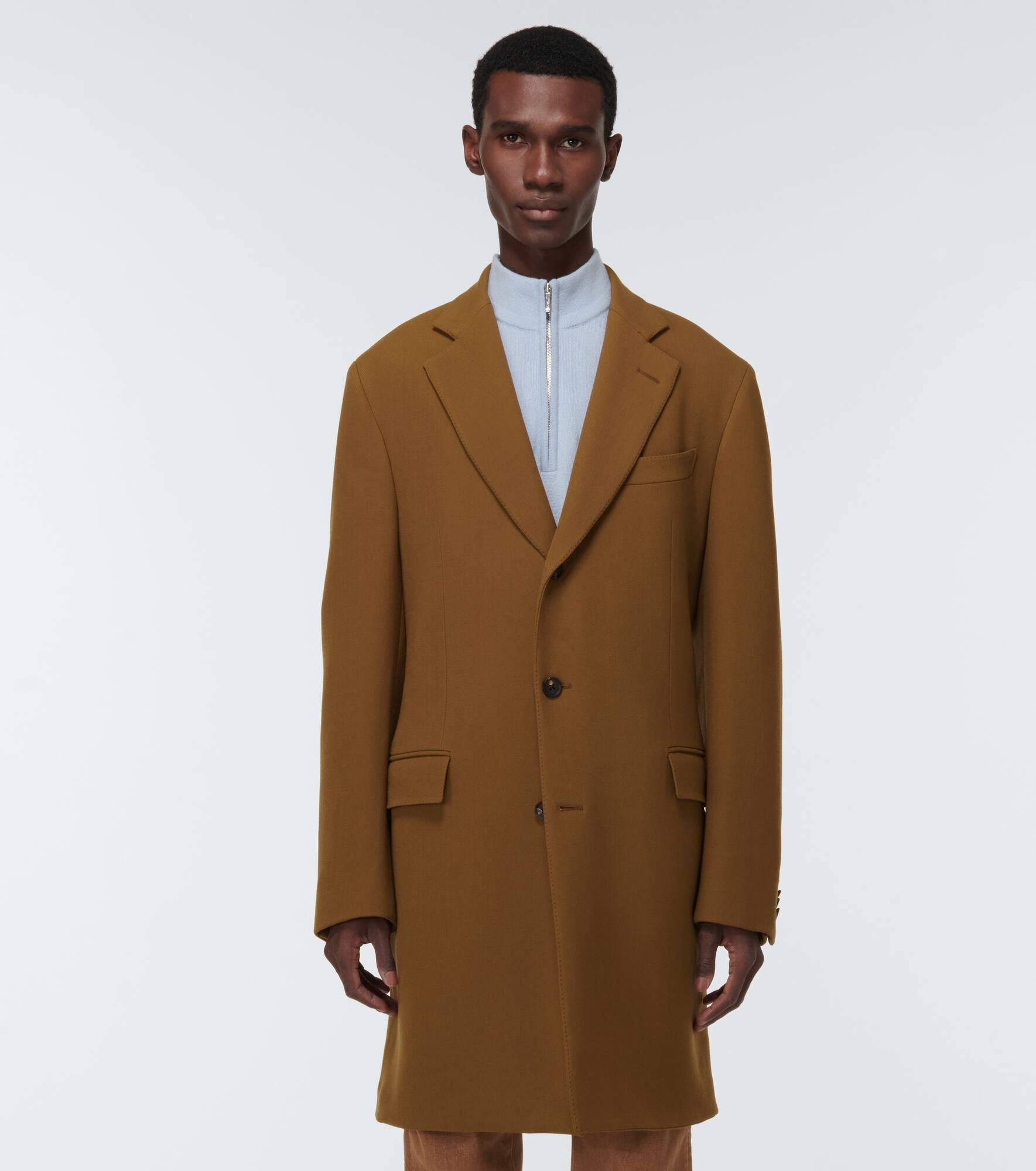 Torino virgin wool coat - 3