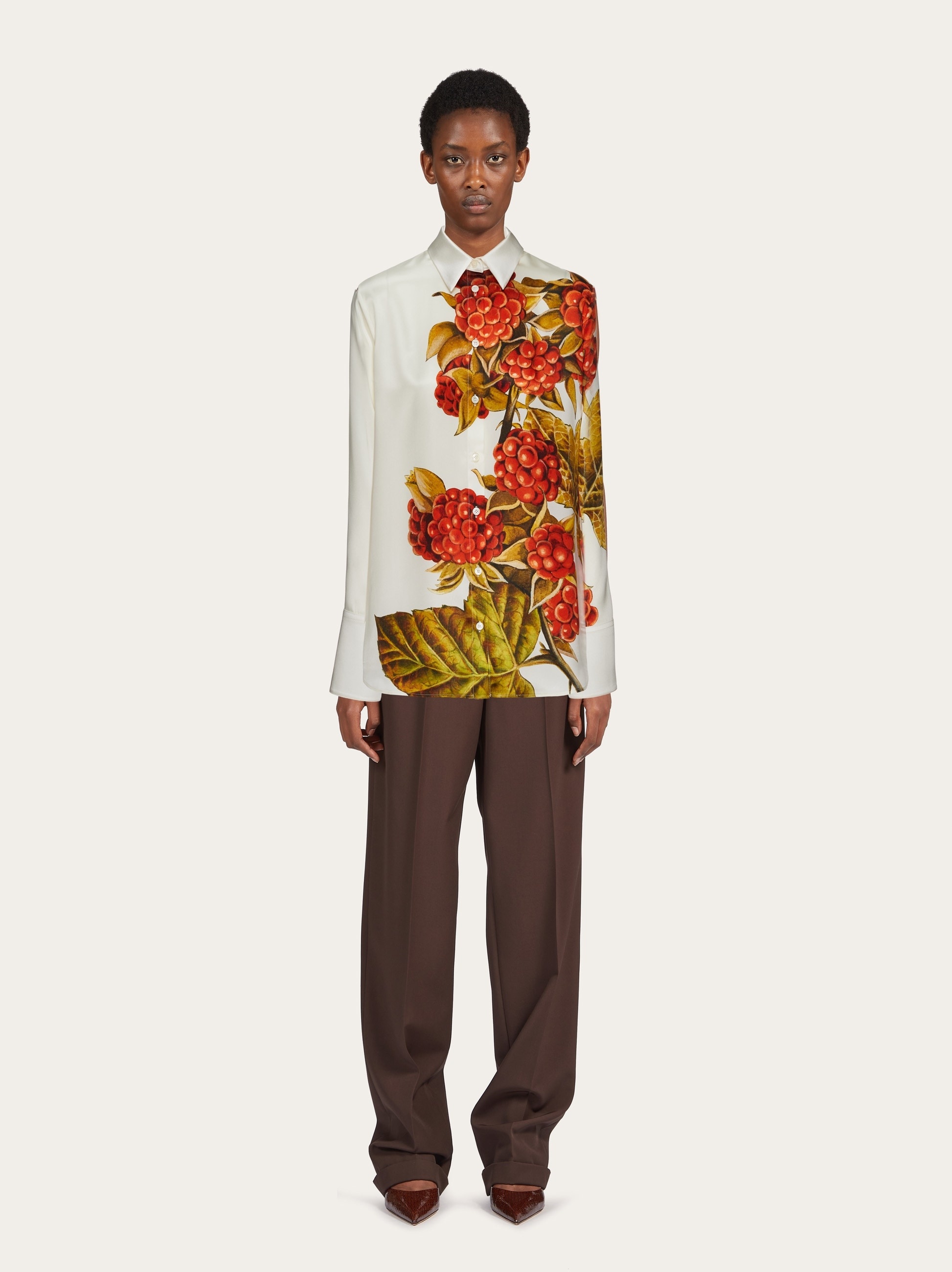 Botanical print shirt - 5