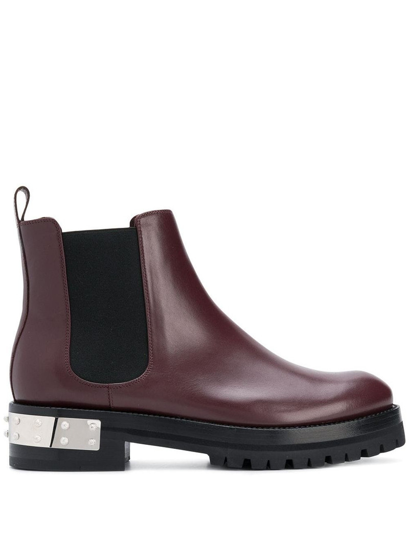 studded logo plaque Chelsea boots 1