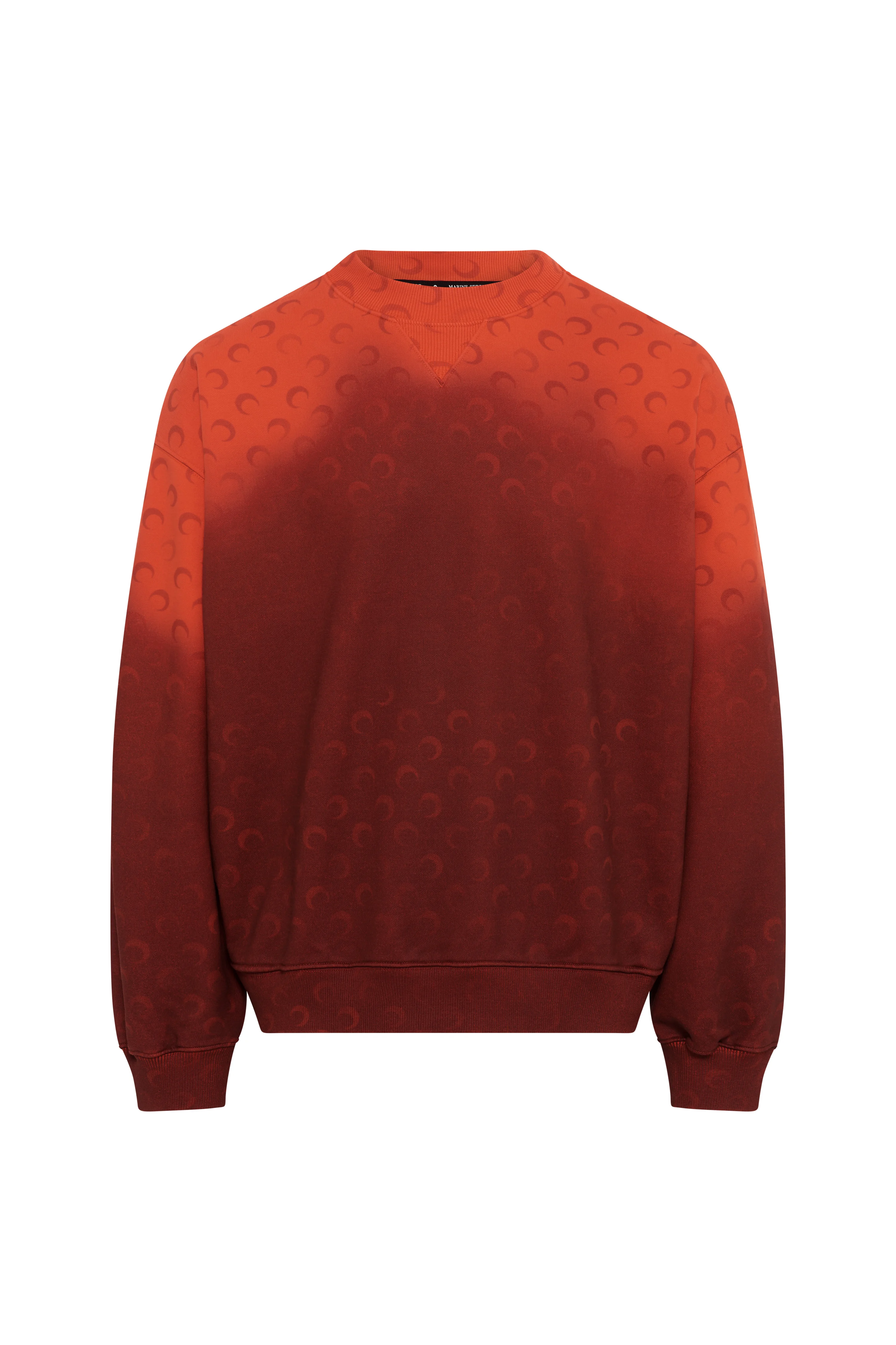 Moon Faded Fleece Oversized Sweatshirt - 1