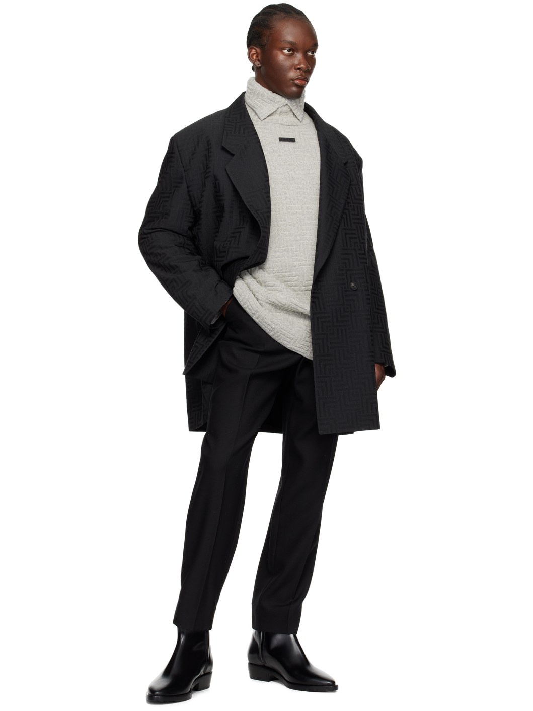 Black California Blazer - 4