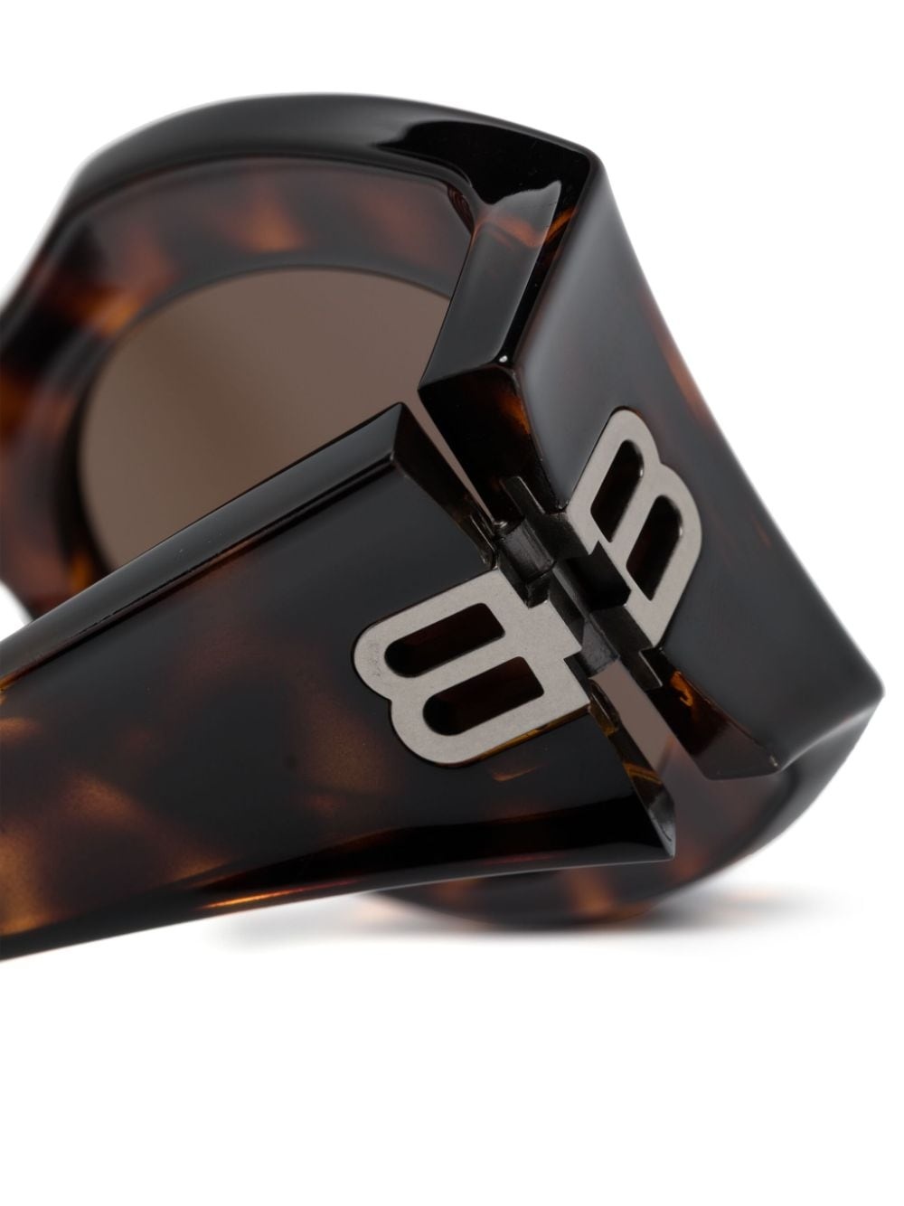 Hourglass round-frame sunglasses - 3