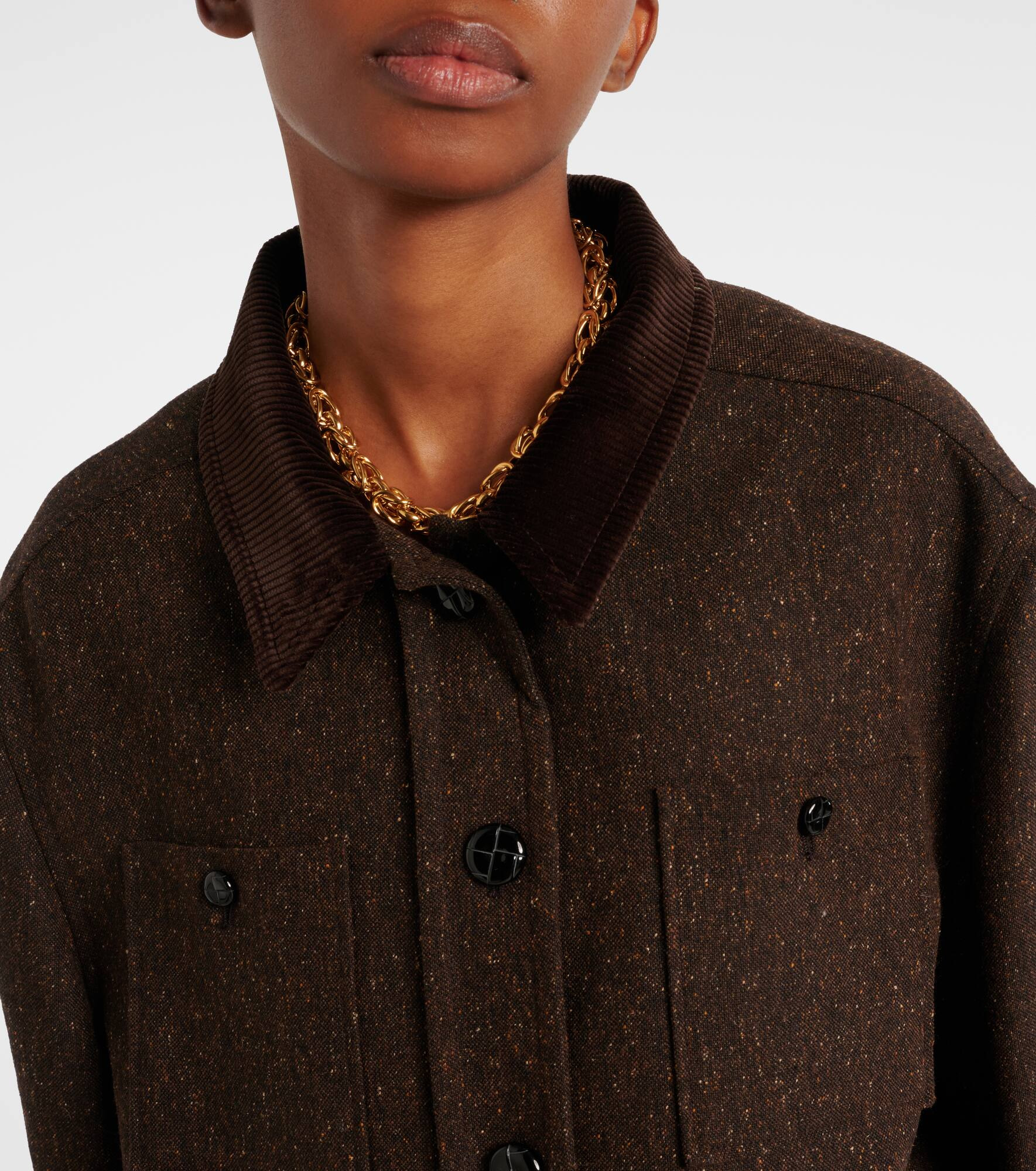 Lokai wool and silk-blend jacket - 4