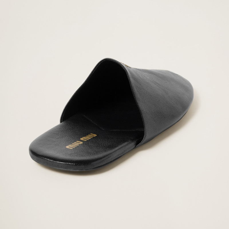 Leather slippers 3