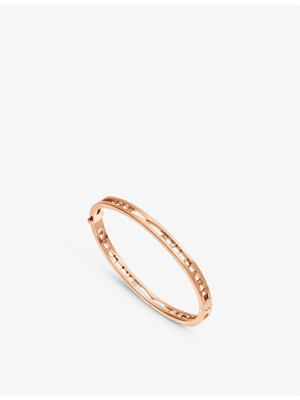 B.zero1 18ct rose-gold bangle bracelet - 4