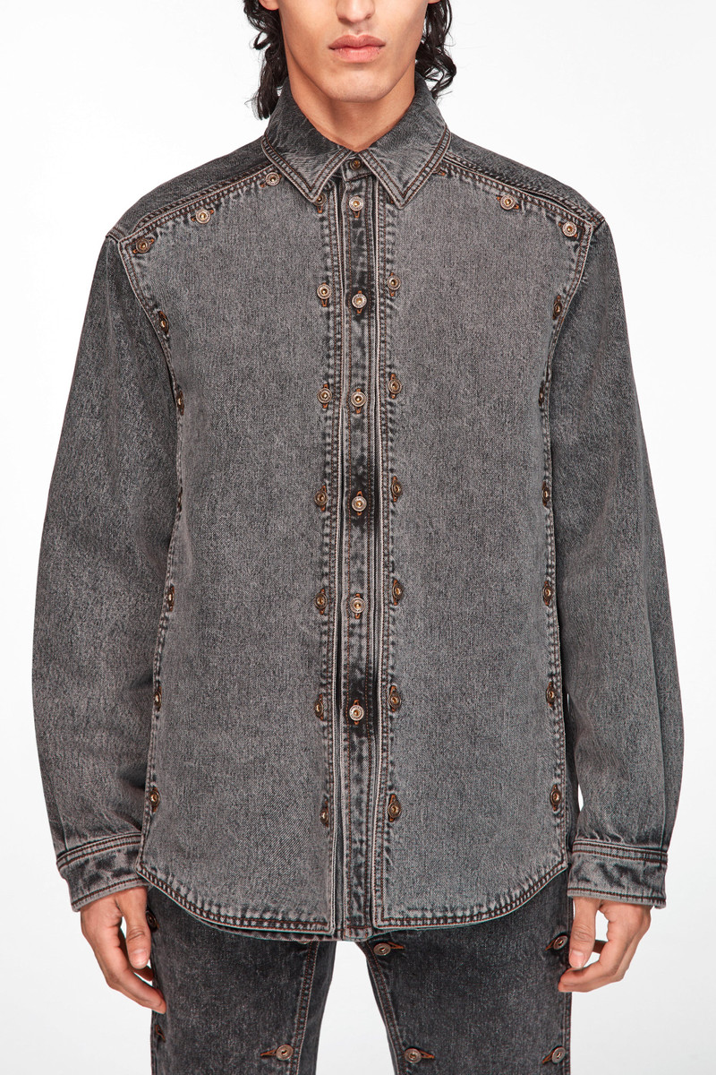 Evergreen Snap Off Denim Shirt 3