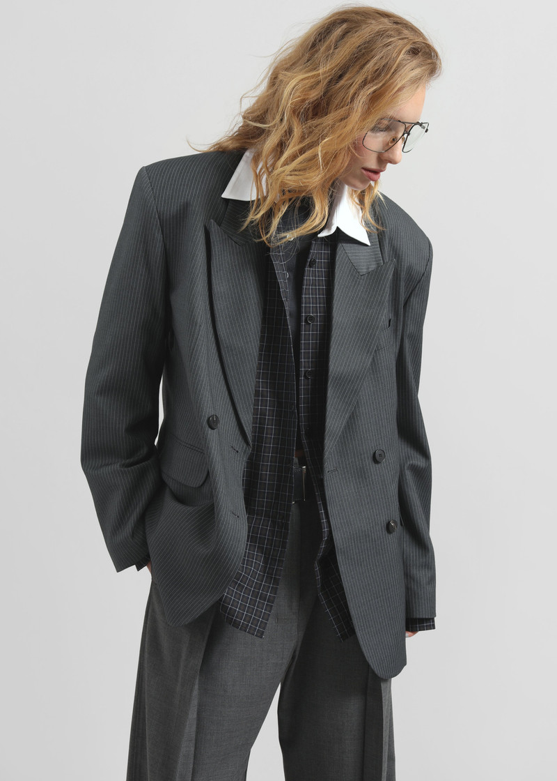 Hylan Checked Shirt - Dark Grey 8