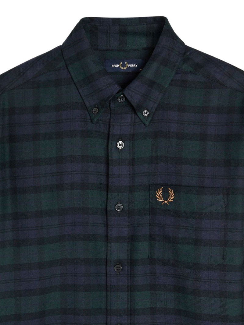 Fred Perry check-pattern shirt outlook