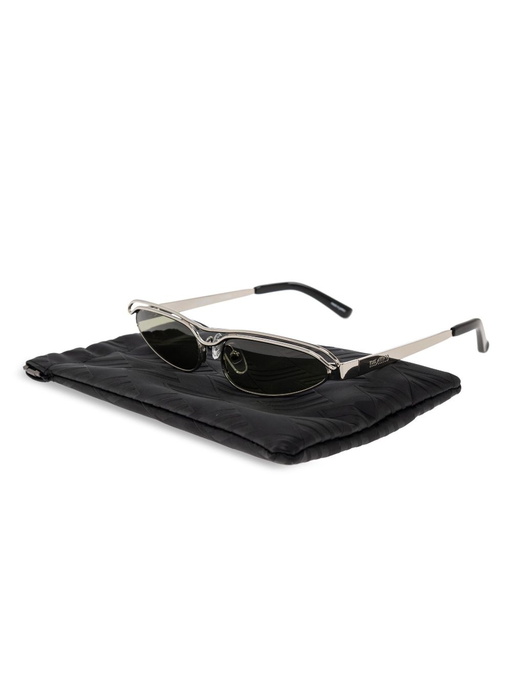 cat eye-frame glasses - 2