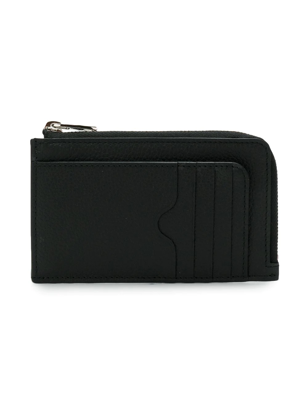 logo-print zip-around wallet - 2