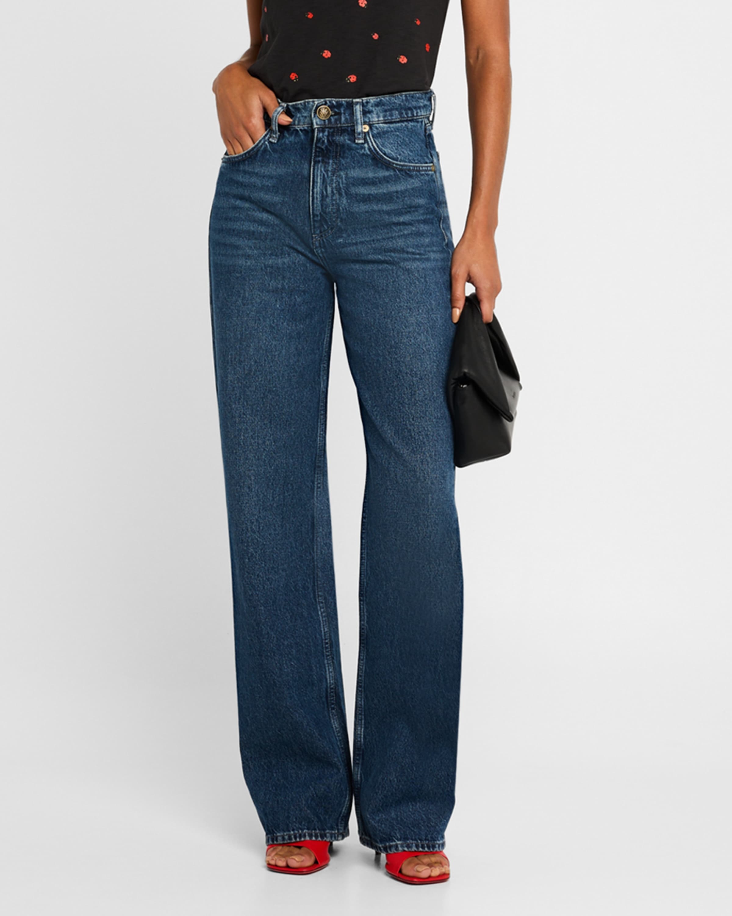 Shea High-Rise Relaxed Straight Jeans - 2