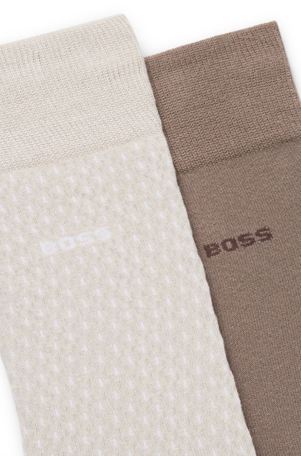 TWO-PACK OF REGULAR-LENGTH SOCKS WITH LOGO DETAILS - 2