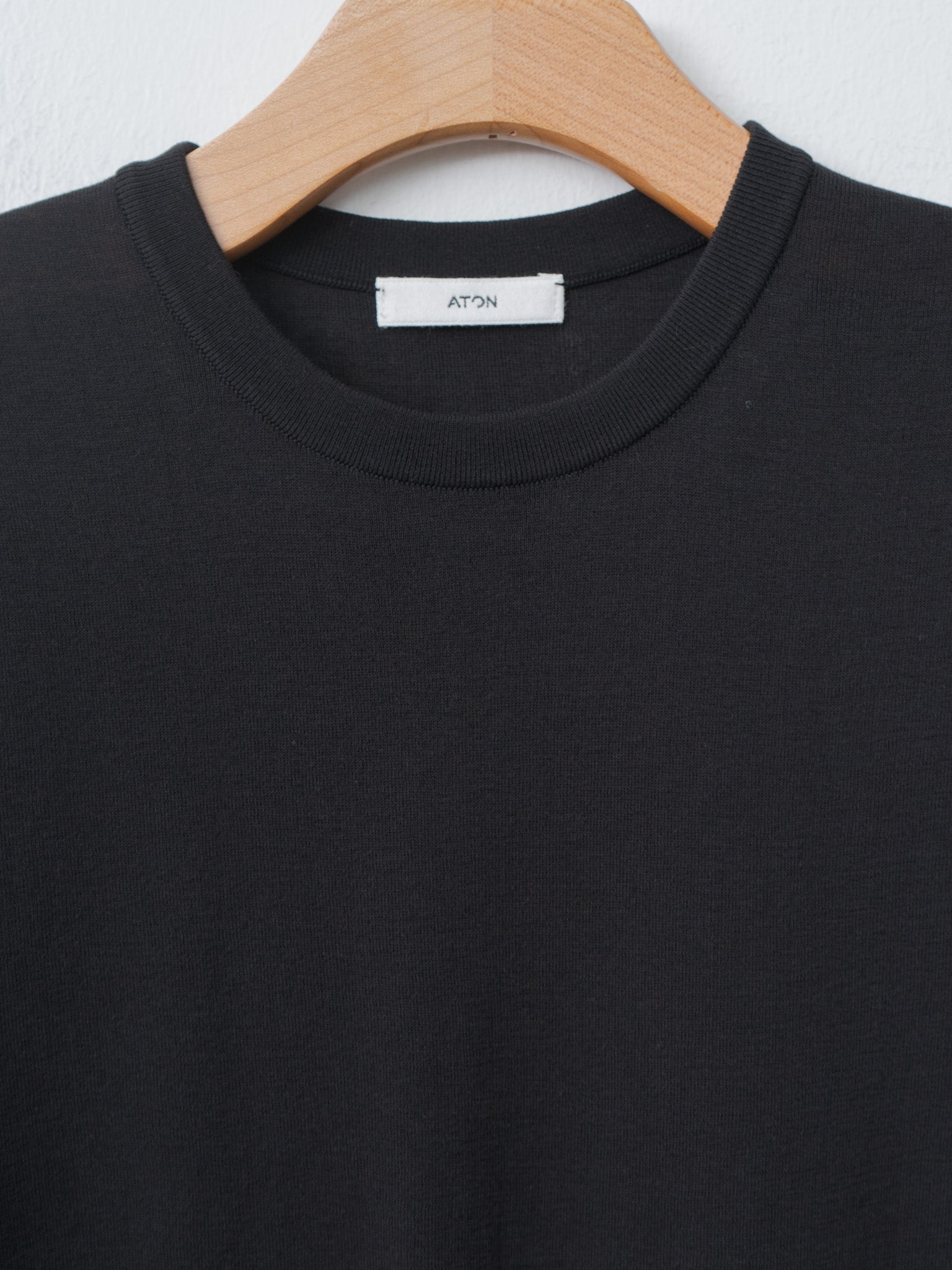 Fresca Circular Rib Perfect Fit Pullover - Black - 4