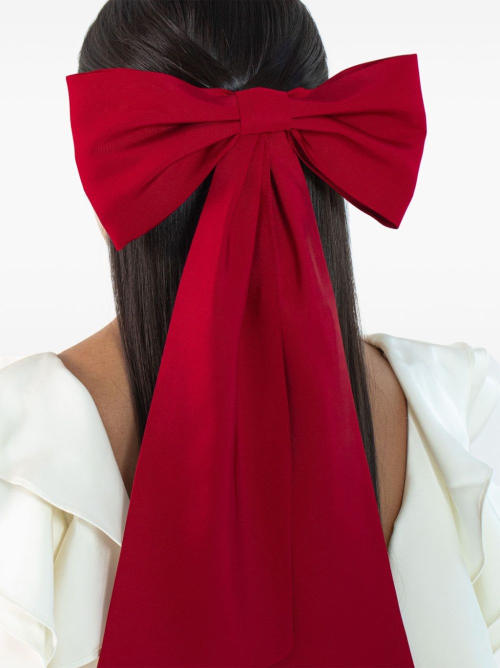 Leander bow barrette - 3