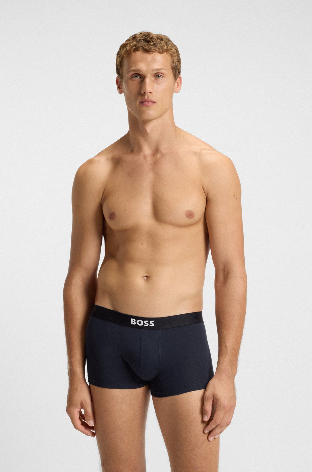THREE-PACK OF STRETCH TRUNKS IN COTTON - 7