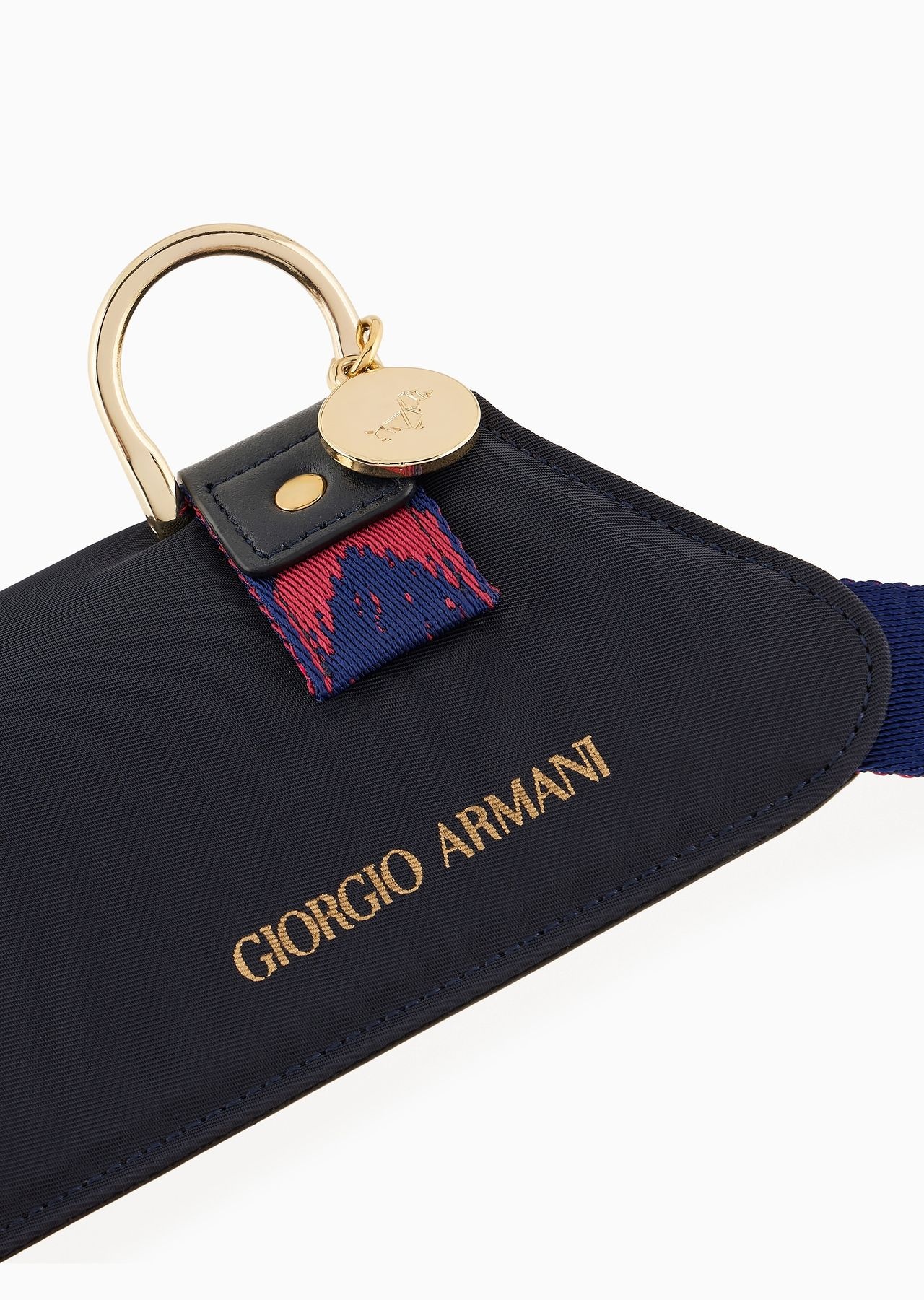 Poldo x Giorgio Armani harness in Ikat jacquard and leather - 5