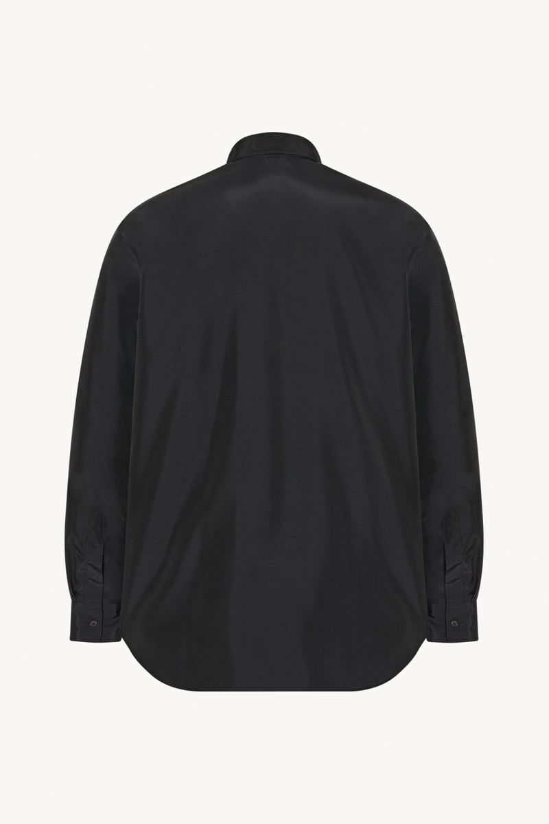 The Row Giorgio Shirt in Silk and Nylon outlook