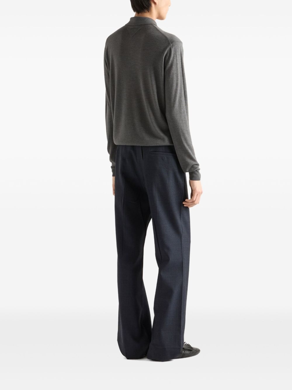 cashmere-blend polo shirt - 3