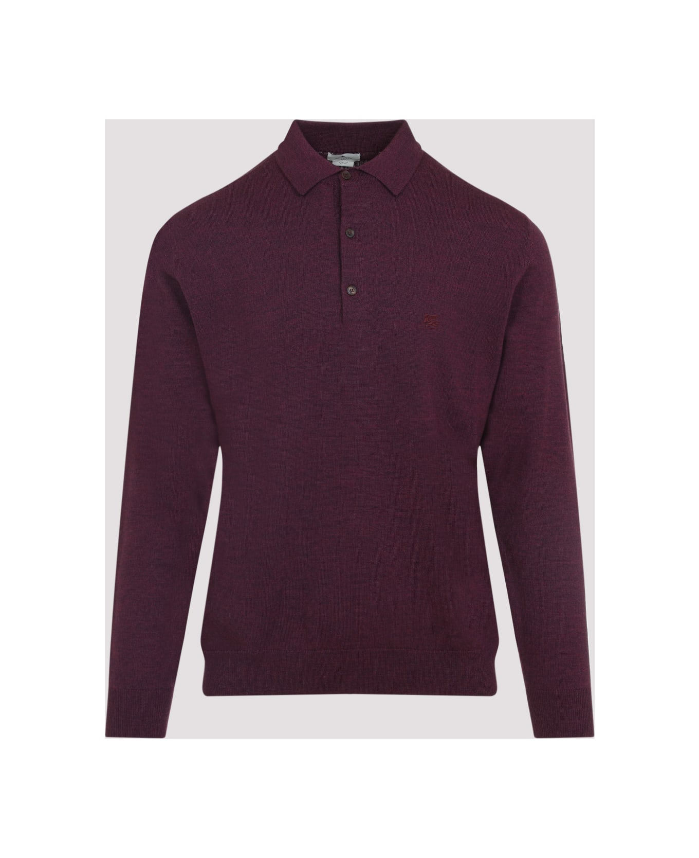 Knitted Long Sleeves Polo - 3