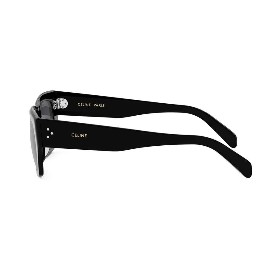 Celine 3 Dots Polarized Grey Square Ladies Sunglasses CL40297U 01D 53 - 3
