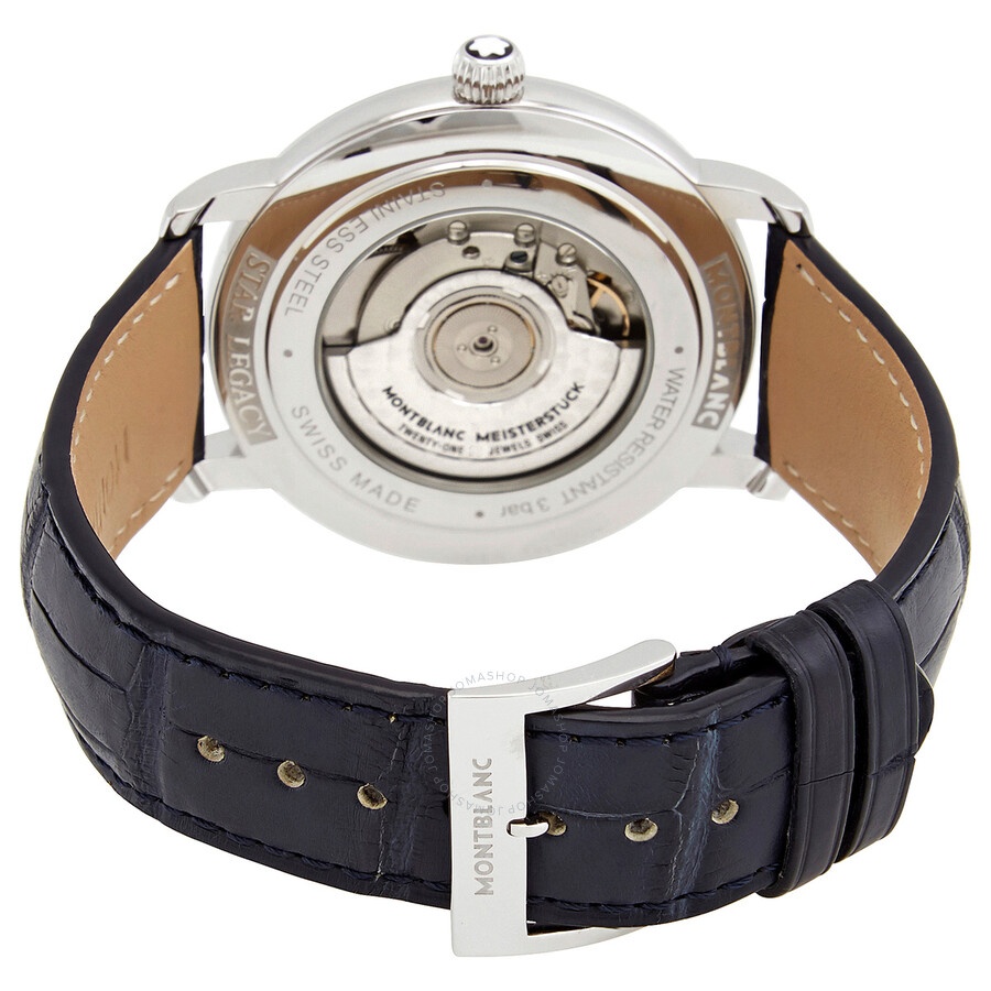 Montblanc Star Legacy Automatic Silvery White  Dial Men's Watch 117575 - 3