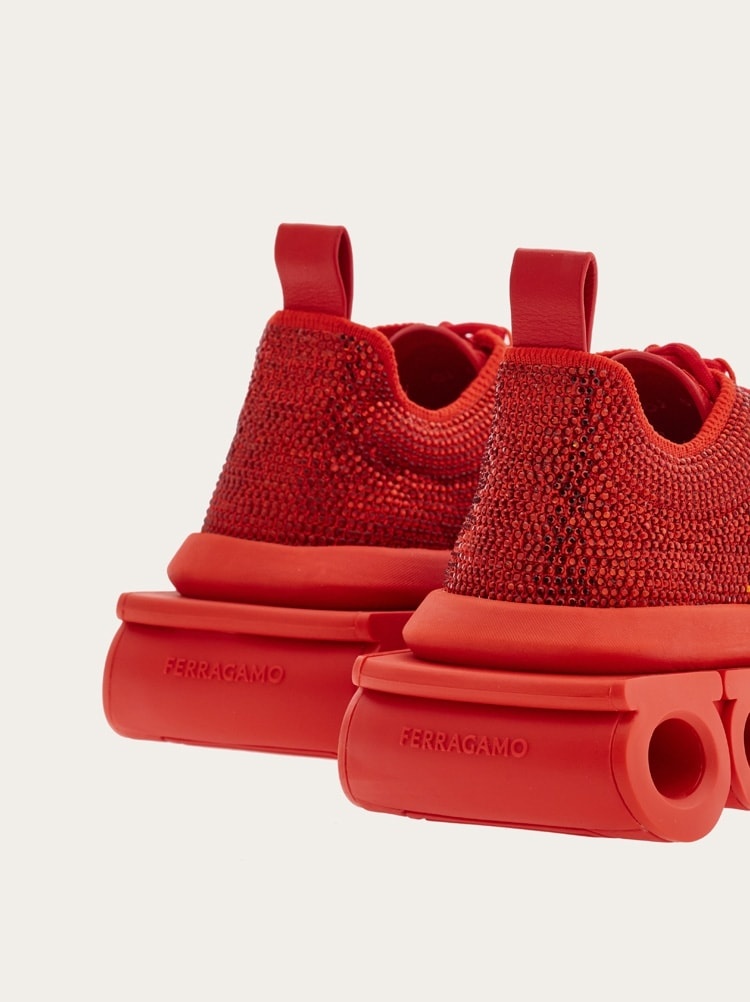 SNEAKER WITH CRYSTALS - 3