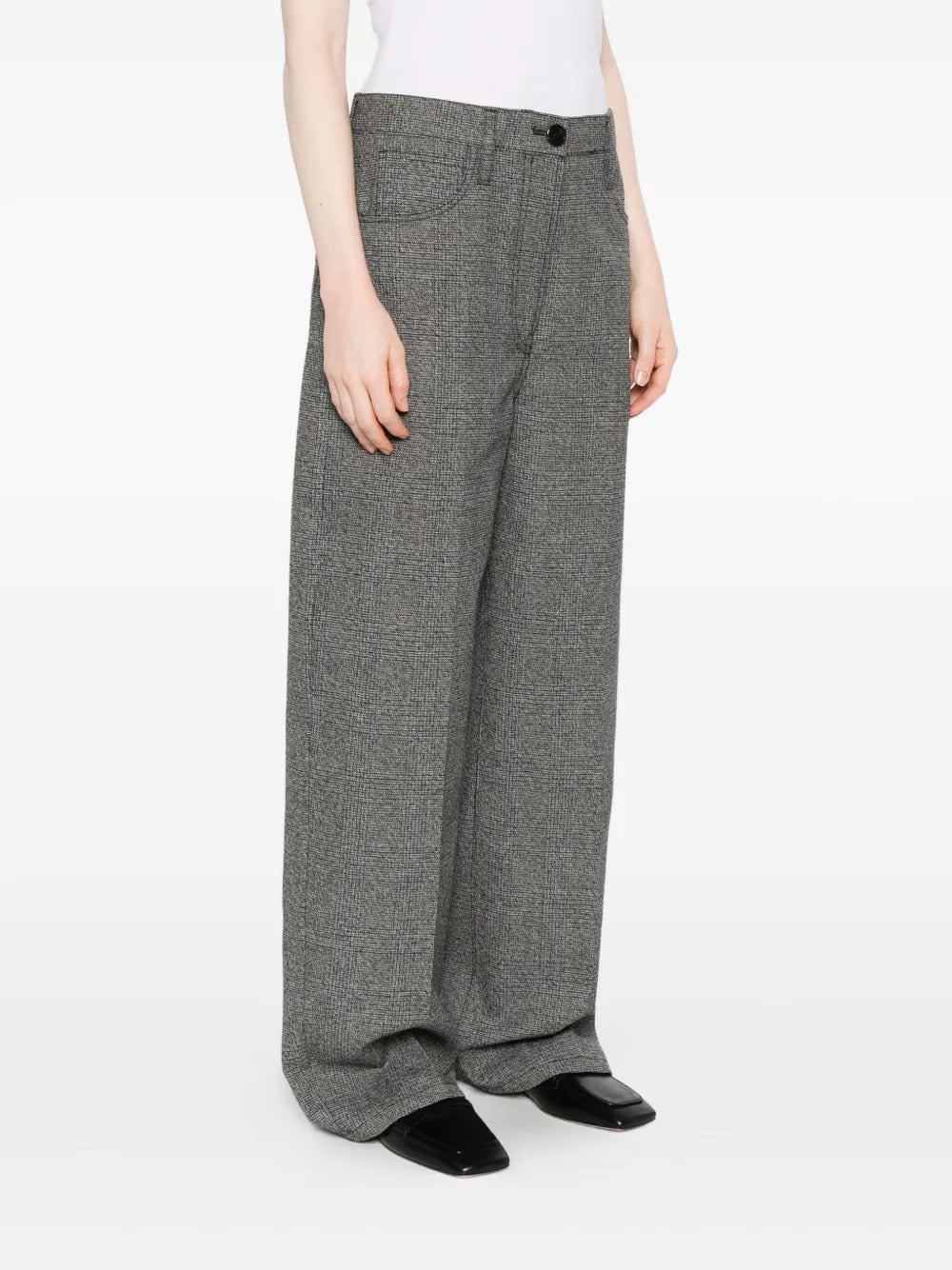 Pantalon à carreaux - 3