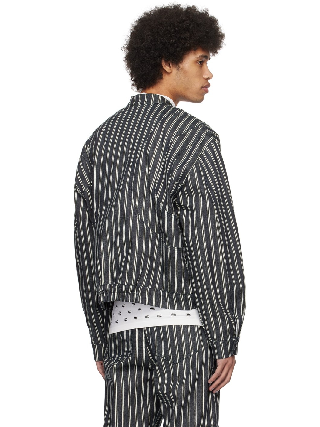 Navy Argon Denim Jacket - 3