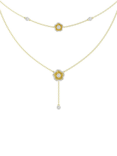 Marchesa HALO FLOWER YELLOW GOLD NECKLACE outlook