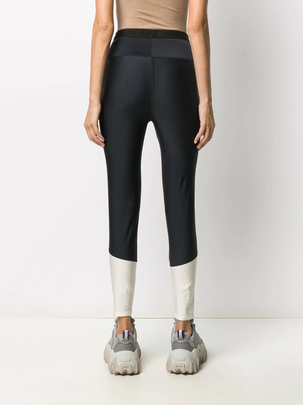 skinny fit cropped trousers - 4