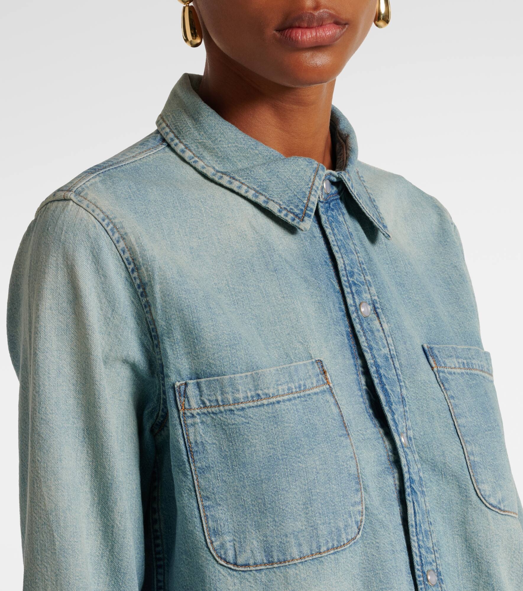 Denim shirt - 4