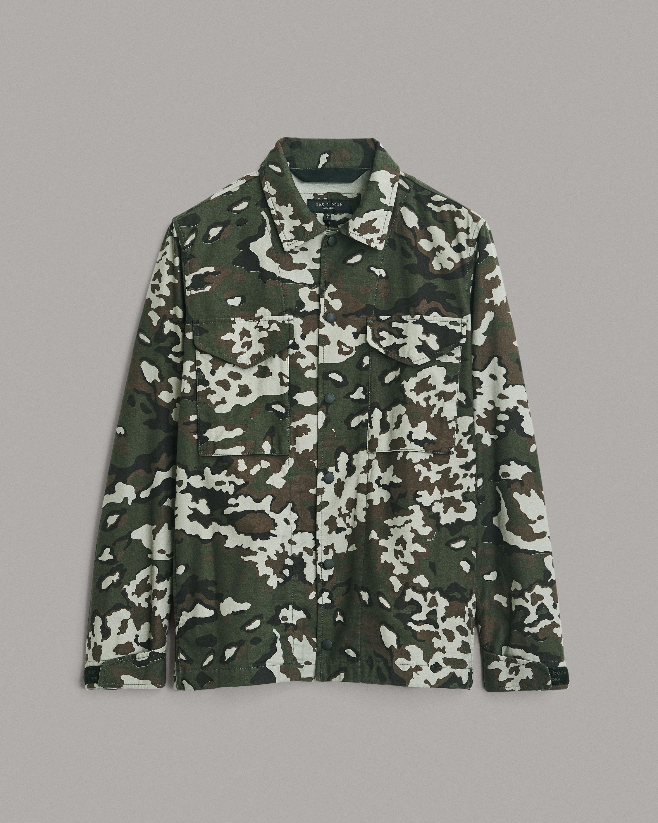 Flight Cotton Camo Jacket
Relaxed Fit Jacket - 1