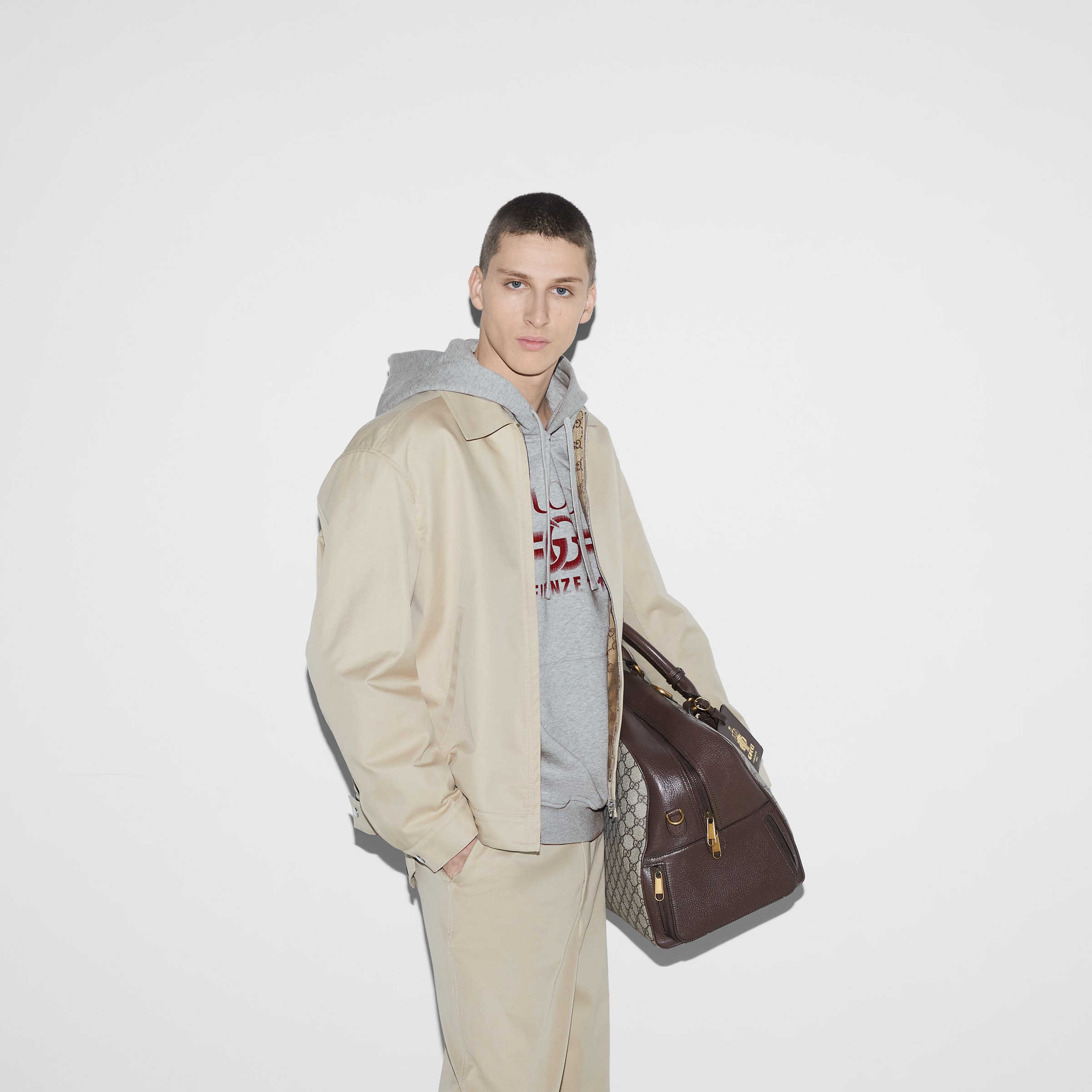 Cotton jersey hooded sweatshirt - 6