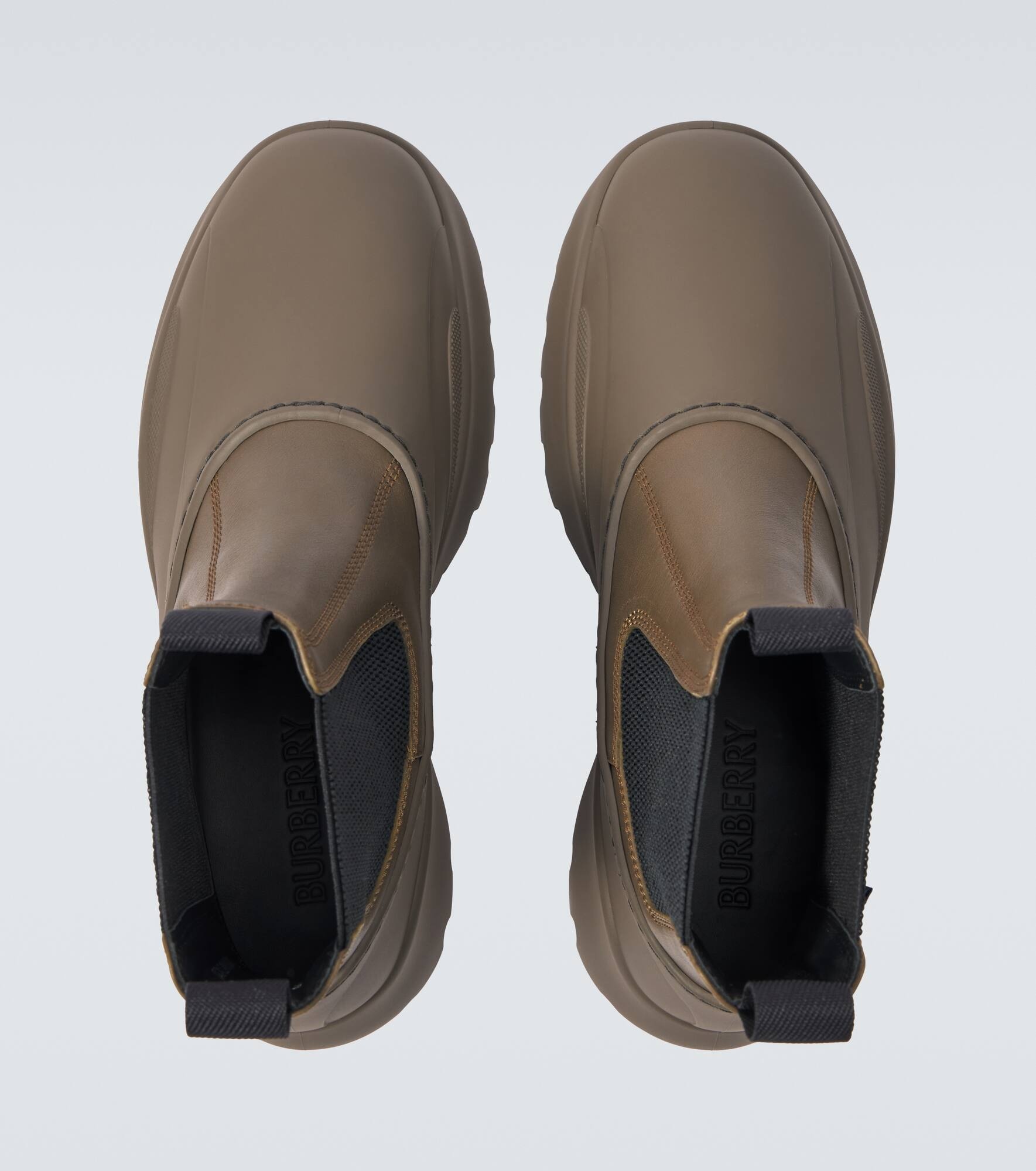 Leather Chelsea boots - 4