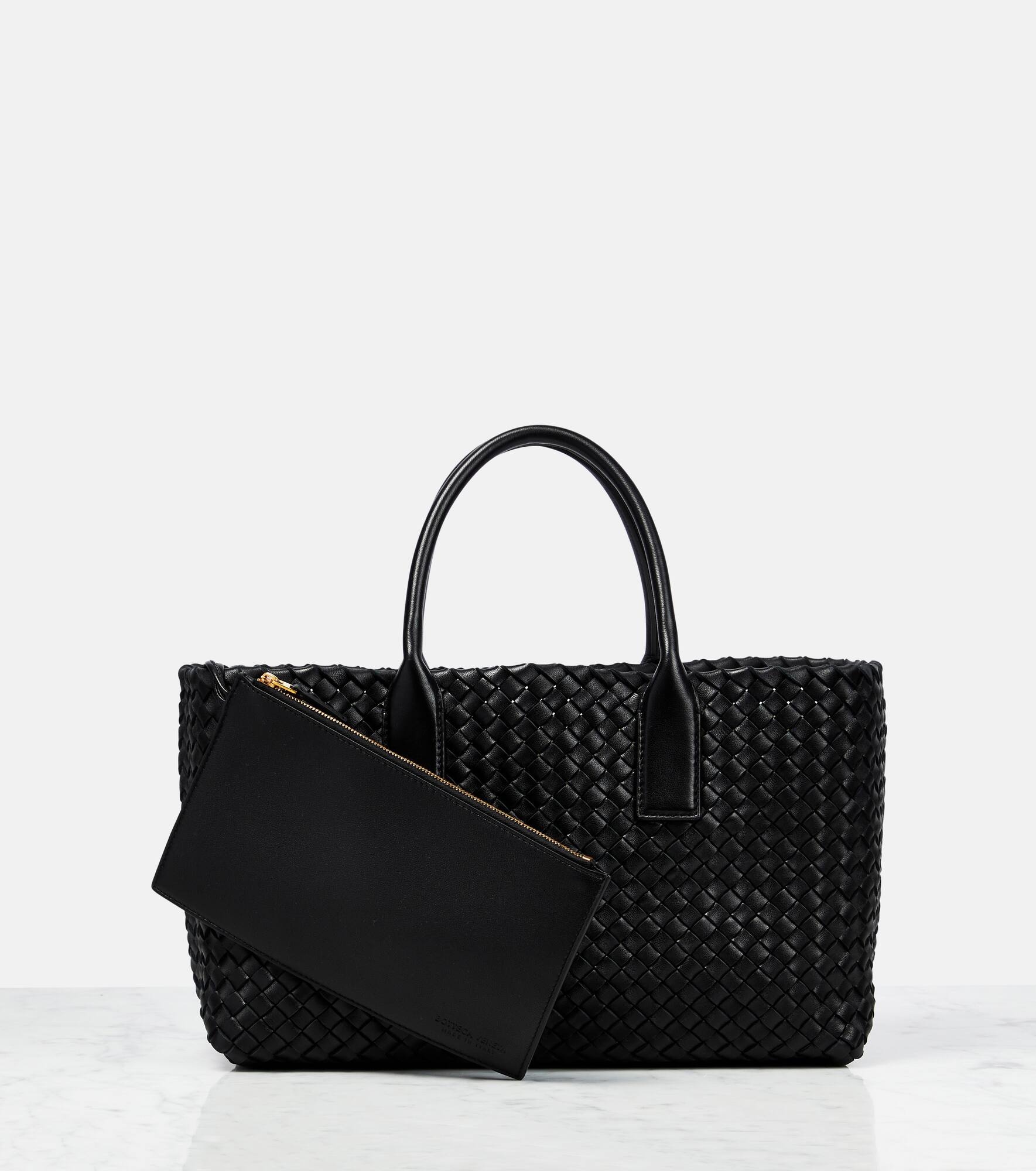 Cabat Small leather tote bag - 6